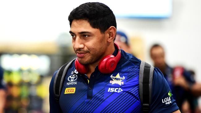 North Queensland’s Jason Taumalolo after the Cowboys loss to the Broncos. Picture: Alix Sweeney