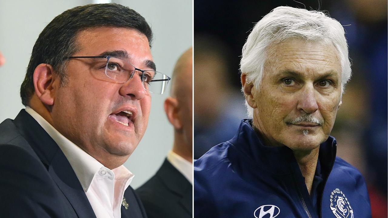 AFL 2019: Mick Malthouse slams Carlton board, Mark LoGiudice, Bruce ...