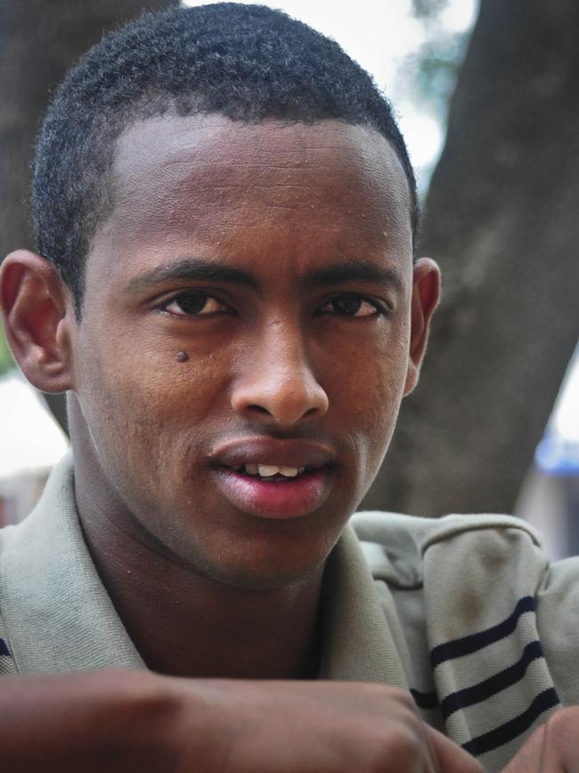 Abdirahman Ibrahim has complained that he cannot stock up on essentials.