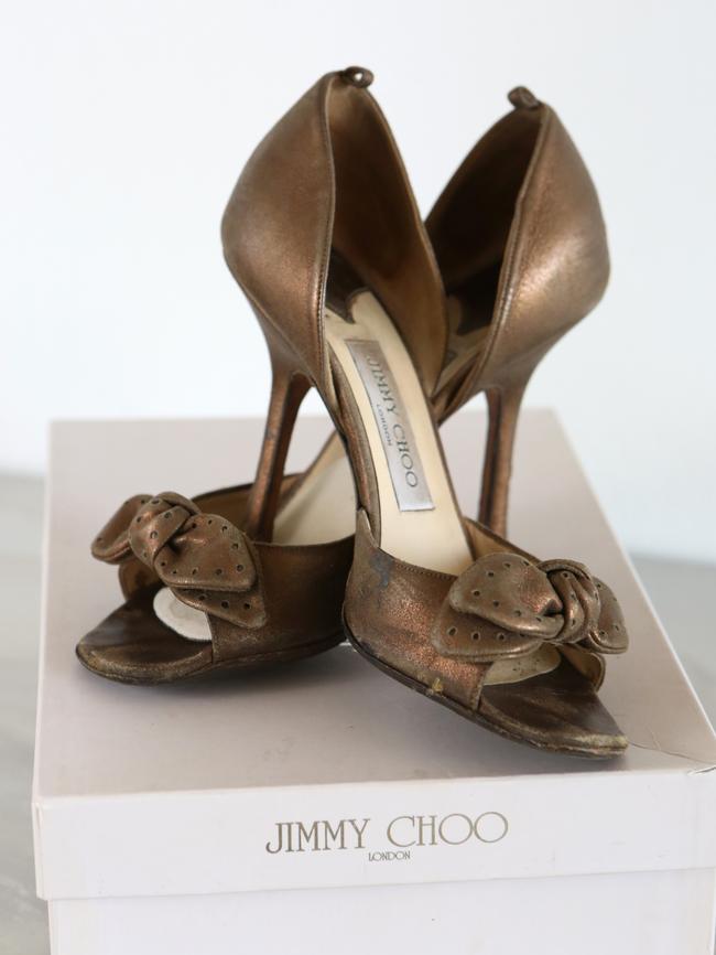 Jimmy Choo shoes.