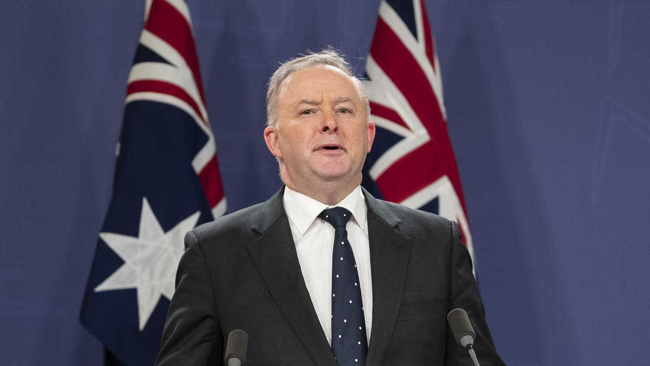 Mr Albanese was elected unopposed as Labor leader in 2019. Picture: Brook Mitchell/Getty Images