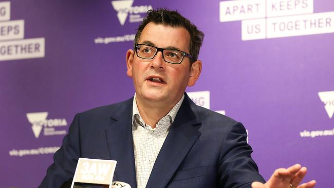 Daniel Andrews’ mismanagement of the Melbourne coronavirus outbreak is easy to avoid in SA, writes Caleb Bond. Picture: NCA NewsWire / Ian Currie