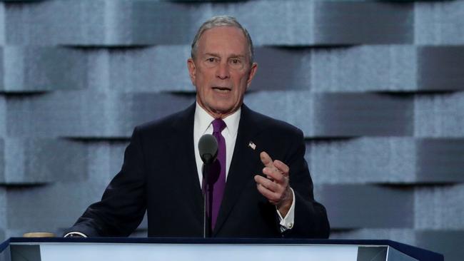 Michael Bloomberg will also give most of his cash to charity. Picture: Alex Wong/Getty