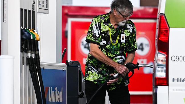 BRISBANE, AUSTRALIA - NewsWire Photos - APRIL 23, 2024.A service / petrol station in Brisbane.Picture: Dan Peled / NCA NewsWire