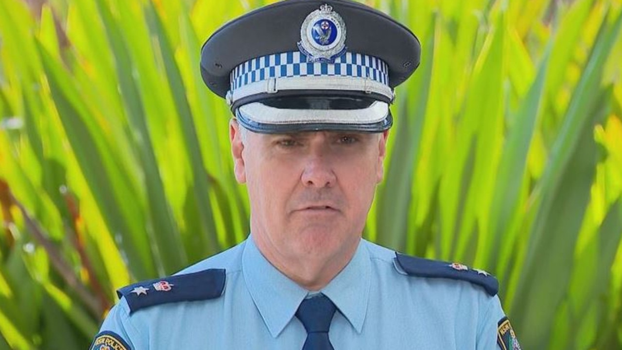 NSW Police Superintendent Trent King said the incident was an ‘absolute tragedy’. Picture: 9News