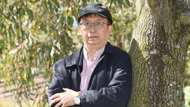 Mr Jack Zhang invested in an olive farm with Mr Sun and other members of the school community. Picture: Tony Gough