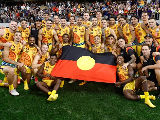 The winning squad. Picture: Getty Images