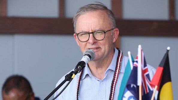 Anthony Albanese visited the Torres Strait to discuss the proposed voice to parliament.