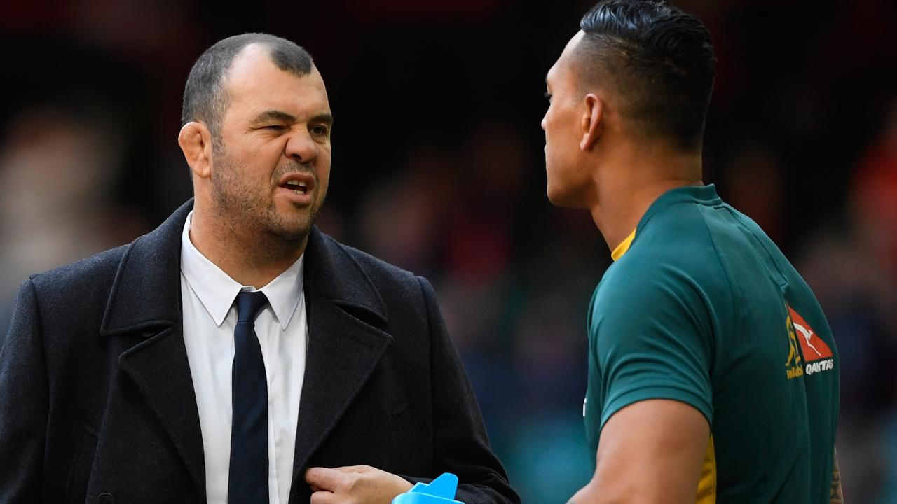 Wallabies coach Michael Cheika said he would not pick Israel Folau after the latest scandal.