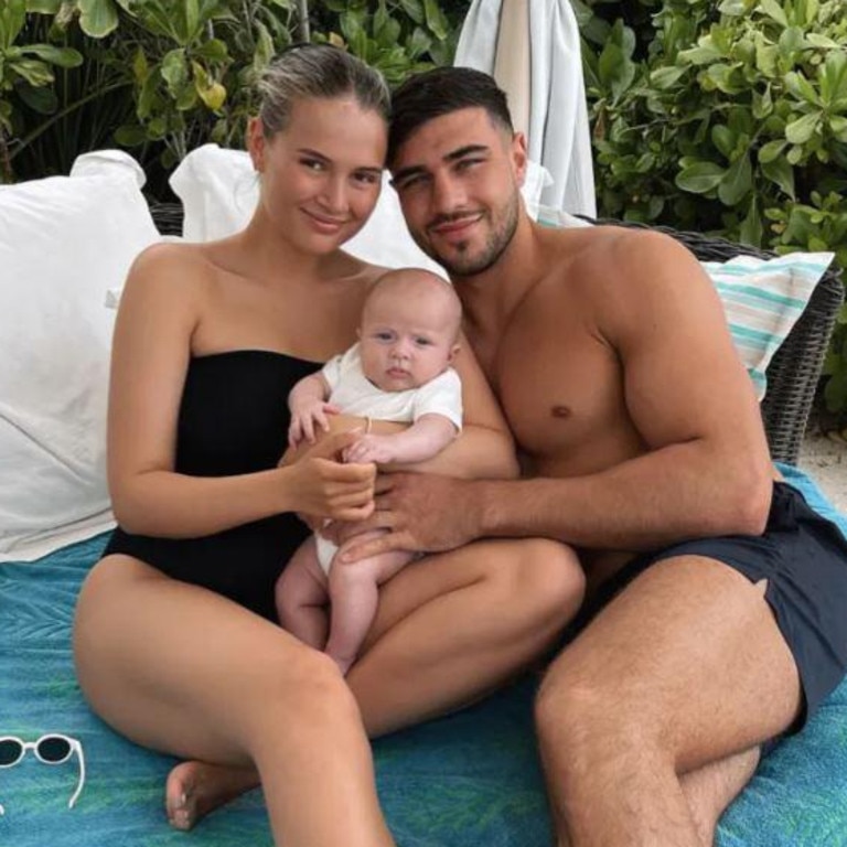 The former couple share one-year-old daughter, Bambi. Picture: Instagram