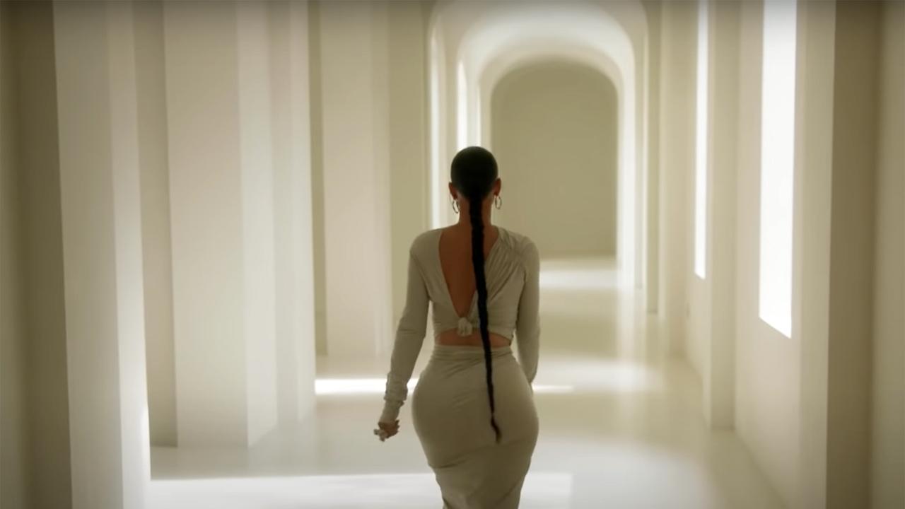 Kim Kardashian takes Vogue on a tour of her home. Picture: Vogue/YouTube