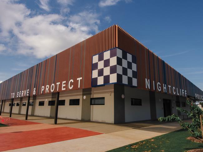 The newly opened Nightcliff Police Station on Progress Drive.Picture: Glenn Campbell