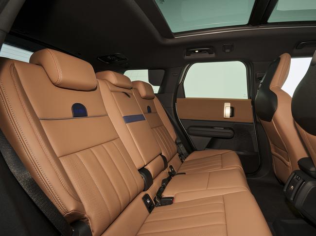 The interior of the Mini Countryman All4 Favoured SUV.