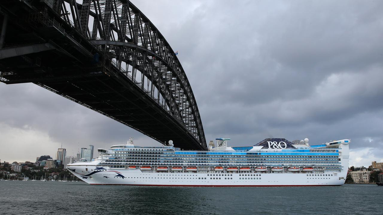 Passengers due to board the ship at White Bay Cruise Terminal were left waiting for up to 7.5 hours following the search and rescue. Picture: NCA Newswire / Gaye Gerard