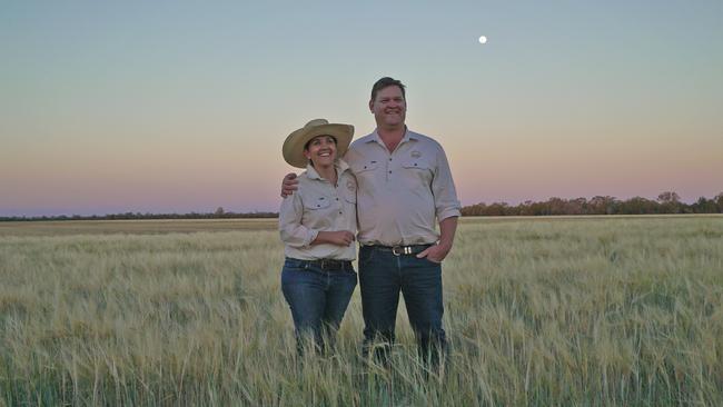 Jocie and Andrew Bate operate SwarmFarm from their Central Queensland property.