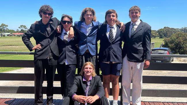 Cheryl Wilson's son and five of his friends will shave their heads in support of the fundraiser. Picture: Supplied