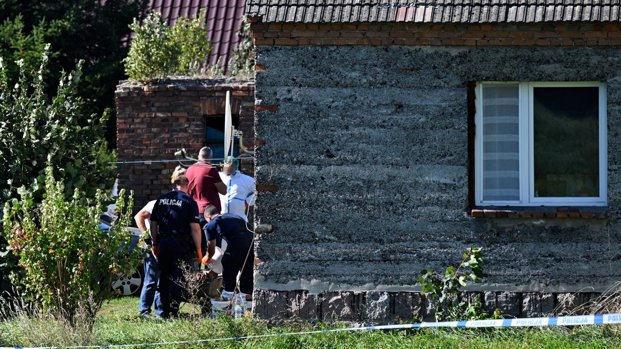 The three bodies of the newborns were in different stages of decomposition. Picture: Adam Warzawa/EPA/AAP