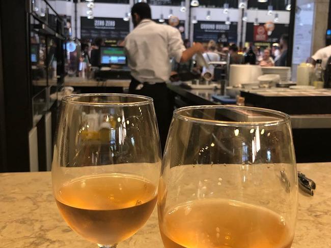 Defence Health CEO Gerard Fogarty posted this image from the Time Out Market in Lisbon on June 29, which he captioned “Lunch”. Picture:@gerard.fogarty/Instagram