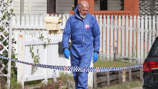 Police don’t believe there is a connection between the home where the baby was found and the occupant. Picture: Peter Lorimer