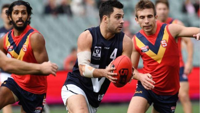 Carlton recruit Michael Gibbons.