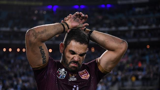 A clean sweep could put lasting scars on the Maroons camp. (AAP Image/Dan Himbrechts)