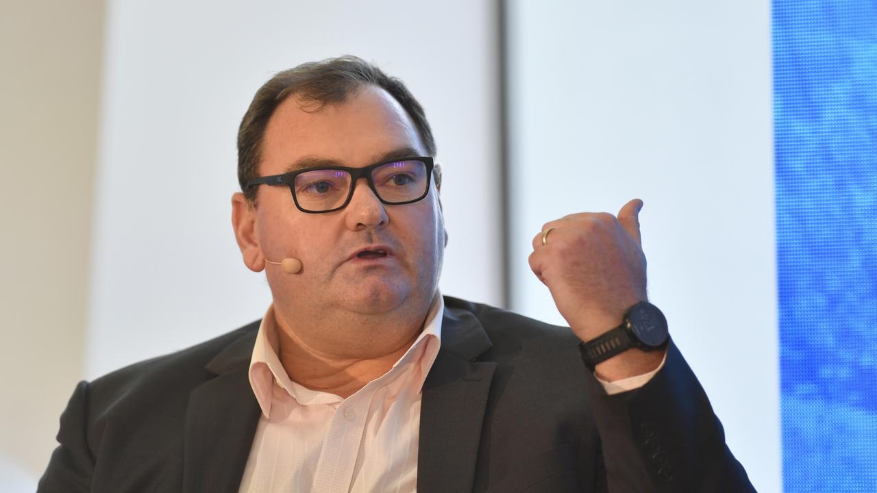 Mark Mason of TSBE on the panel at the Future Toowoomba lunch at Wellcamp Airport, Friday, December 3, 2021. Picture: Kevin Farmer