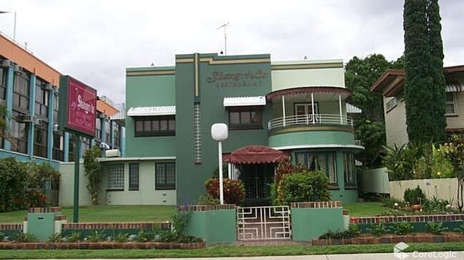 The Shangri-La building on Victoria Parade, Rockhampton, taken in 2000.