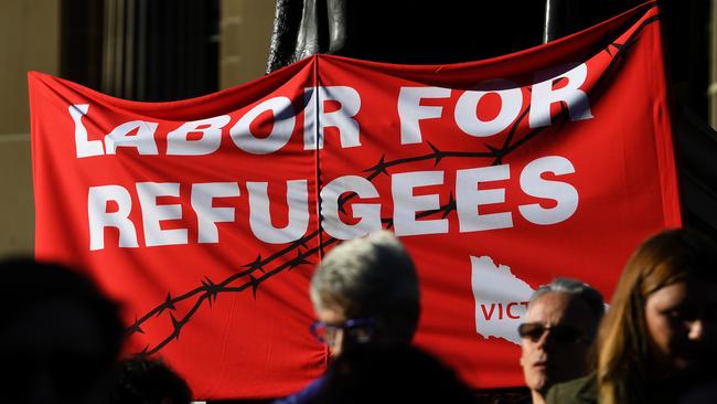 Labor for Refugees' secretary was reassured by Kristina Keneally’s staffer the group is an “important stakeholder”. Picture: AAP Image/James Ross