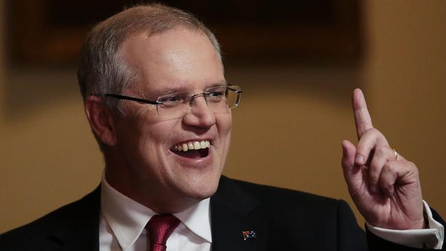 Two Budgets from Scott Morrison very clearly define him as the “Willie Sutton” of treasurers. Picture: Getty Images