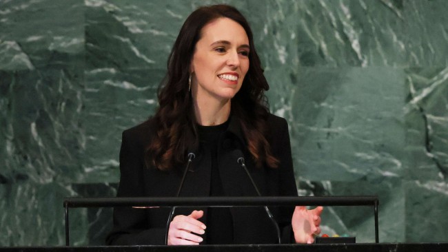 The words “misinformation” and “disinformation” have been rendered almost meaningless in recent years by leftist politicians such as Jacinda Ardern (pictured speaking to the UN in New York last week), writes Daisy Cousens. Photo: Michael M. Santiago/Getty Images/AFP