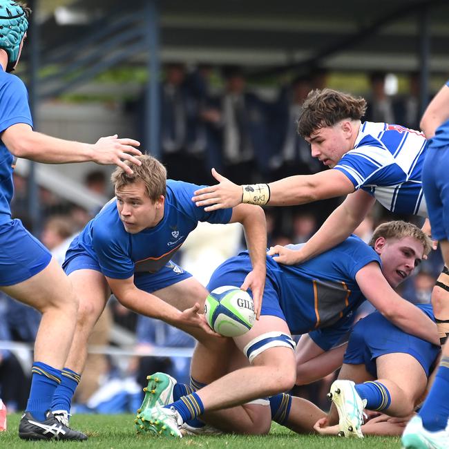 GPS First XV rugby between Churchie and Nudgee College. Saturday July 27, 2024. Picture, John Gass