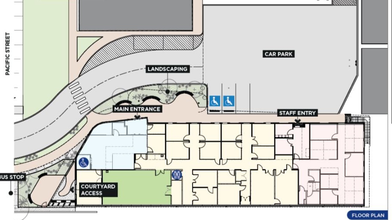 The $20m facility's floorplan.