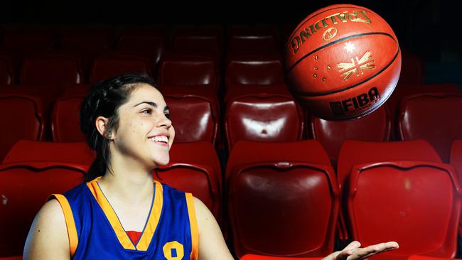 Abby Cubillo was the starting point guard for the Australian women’s under-17 basketballers who won gold at the 2016 FIBA world titles