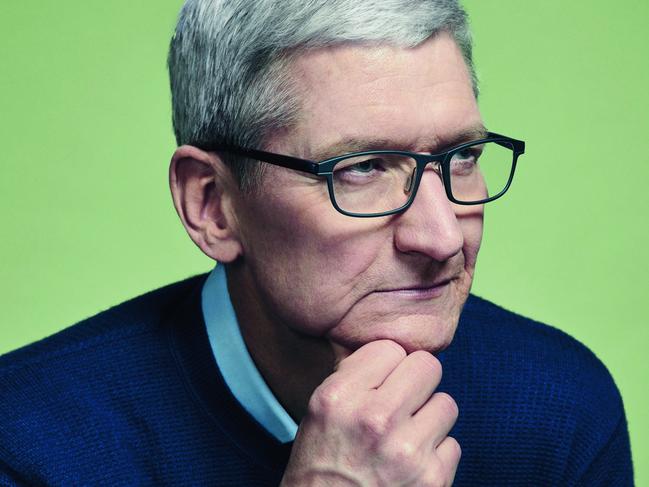 Tim Cook has turned Apple into a corporate colossus. Picture: Dylan Coulter