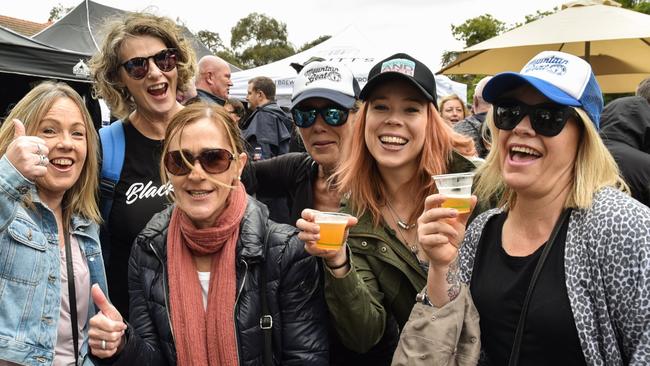 CHEERS: Festival goers at the Canberra Craft Beer & Cider Festival