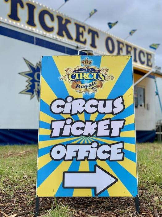 Circus Royale is currently running at the corner of Canterbury and Dorset Rd in Bayswater, image: Circus Royale