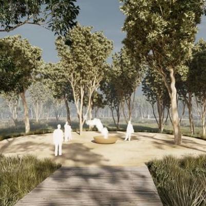 The masterplan references the need to reflect and provide spaces for the diverse cultures, religions and groups in modern Victoria. Picture: The Greater Metropolitan Cemeteries Trust