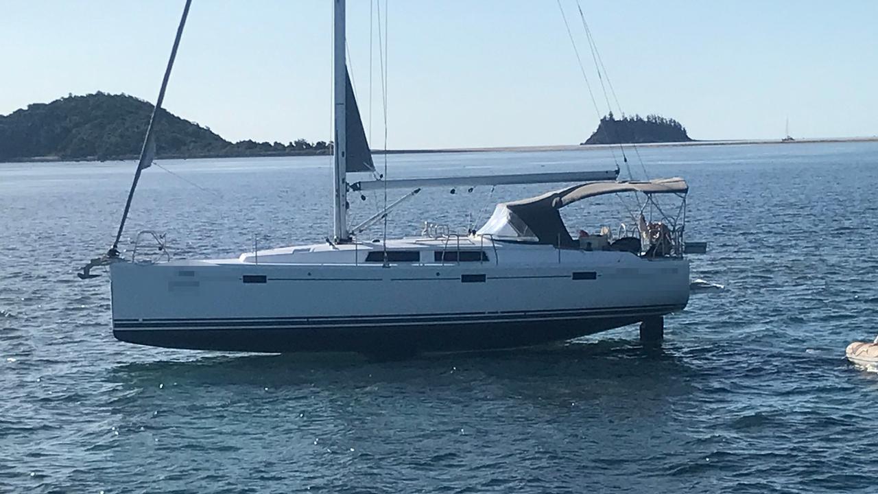 Coral Sea Marina VMR1 departed at 2.25pm on June 1 to assist a vessel that had run aground near Cockatoo Point. Picture: Facebook.