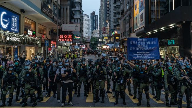 China has killed democracy in Hong Kong. But has the world made it pay a price? Picture: Getty Images