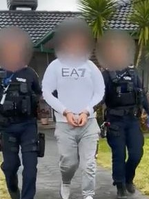 An 18-year-old Lalor man is arrested. Picture: Victoria Police