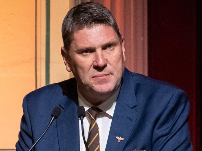 Justin Reeves Ceo  The 120th Annual General Meeting of Hawthorn Football Club will be held at Hawthorn Townhall. Picture: Jason Edwards