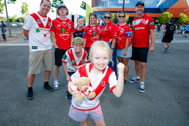 Cleo Stokes from Yamba turning out for Round 1 Gold Coast Titans V Dragons is Picture: Glenn Campbell