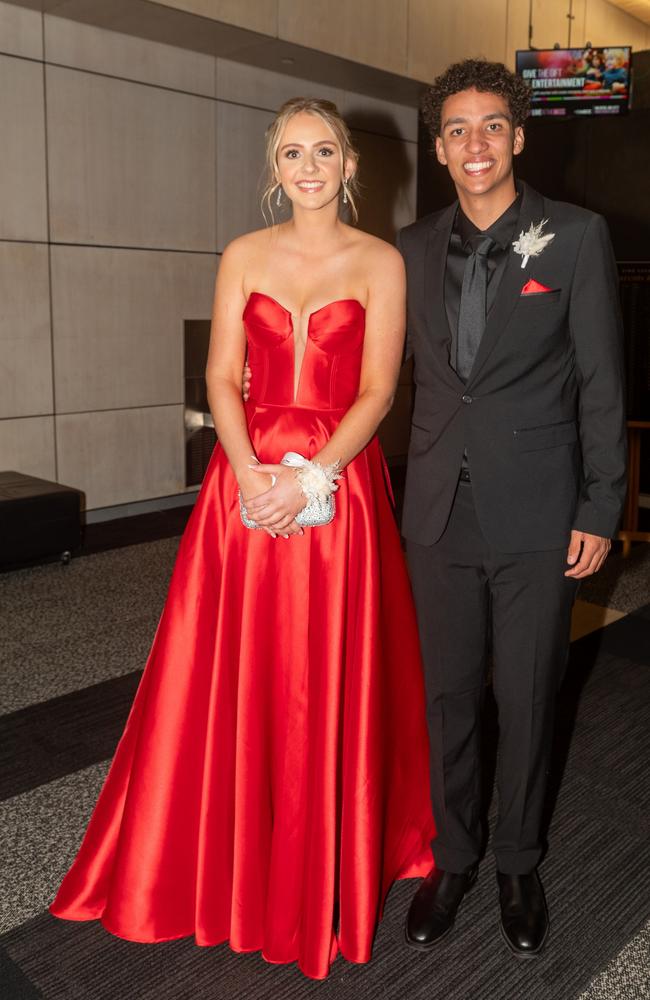 Eden Bagley and Noah Binney attending the Year 12 Formal Whitsunday Anglican School Saturday 14 September 2024 Picture:Michaela Harlow