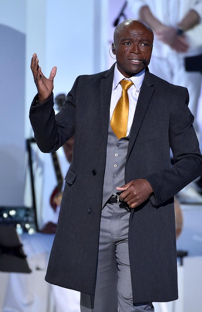 Seal has denied sexual battery allegations. Picture: Kevin Winter/Getty Images for dcp