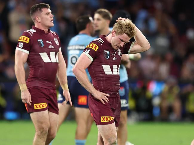 The Maroons have a huge task ahead to turn the State of Origin series around. Picture: Getty Images