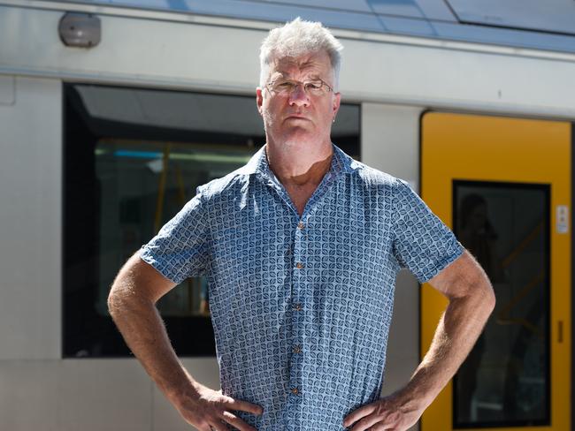 Peter Olive is the spokesman for the Sydenham to Bankstown Alliance. Photo: Monique Harmer.