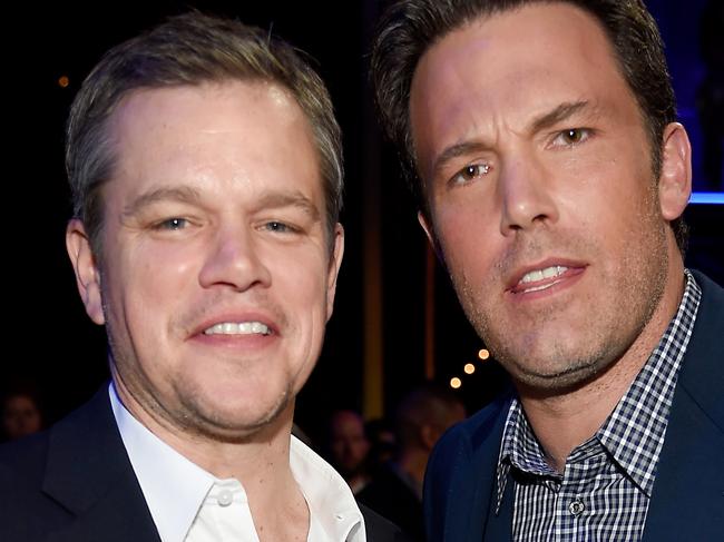 CULVER CITY, CA - JUNE 04:  Actors Matt Damon (L) and Ben Affleck attend Spike TV's "Guys Choice 2016" at Sony Pictures Studios on June 4, 2016 in Culver City, California.  (Photo by Frazer Harrison/Getty Images for Spike TV)