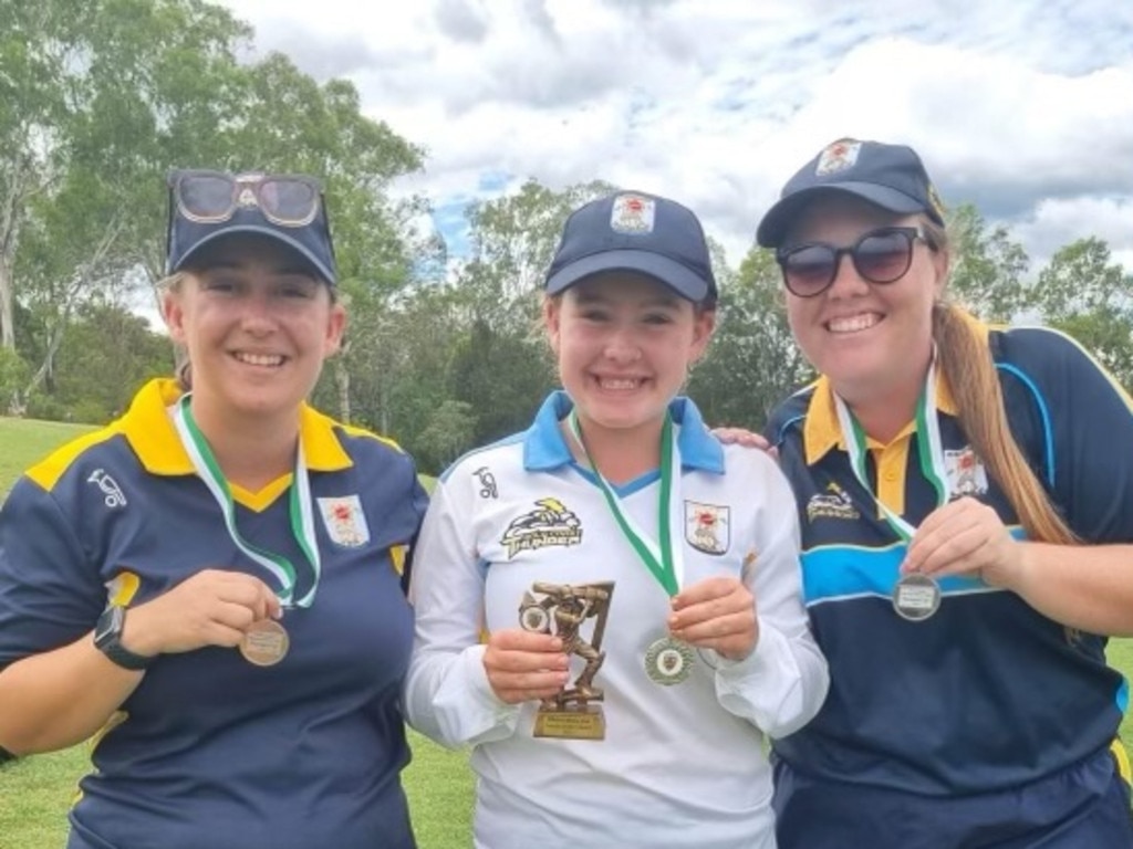 Anneka Lickiss and Lauren Haydon are two of the most influential women around cricket on the Gold Coast. Picture: Supplied.