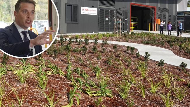 Coffs Harbour ambulance station canva.