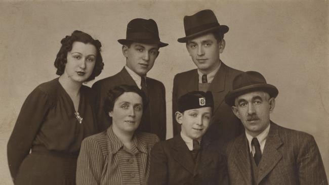 The Lowy family in Budapest in 1943.